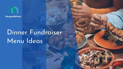 unique fundraising dinner ideas